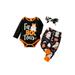 Cathery 3Pcs Newborn Baby Boys My 1st Halloween Clothes Set Long Sleeve Romper+Long Pants + Headband Autumn Winter Outfits 0-12M