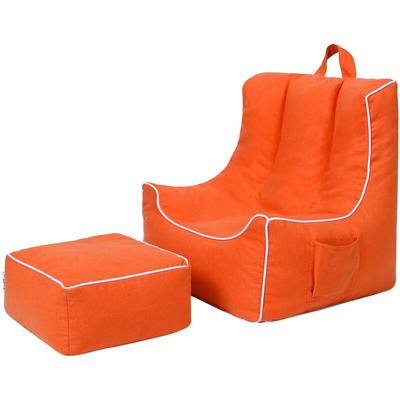 Ready Steady Bed - Sitzsack für Kinder mit Hocker, ergonomischer Kindersessel, bequeme Kindermöbel