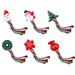 6PCS Interactive Pet Toy Dog Toy Pet Cat Dog Training Teeth Grinding Teeth And Teeth Knot Christmas Nibbling Toys