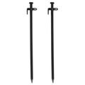 2pcs Outdoor Camping Tent Stakes Steel Tent Nails Ground Tent Accessories