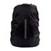 Reflective Waterproof Backpack Rain Cover Outdoor Night Safety Light Raincover Case Bag Black S/M/L