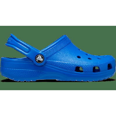 Crocs Blue Bolt Kids' Classic Clog Shoes