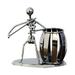 Outfmvch Room Decor Home Decor Guitar Pen Holder Creative Desktop Accessories Multi-purpose Metal Pen Holder Ornaments