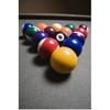 Great BIG Canvas | Pool Balls On A Billiard Table With The Eight Ball Facing Upwards Art Print - 24x36