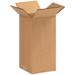 The Packaging Wholesalers Tall Corrugated Boxes 5 x 5 x 10 Kraft 25/Bundle BS050510