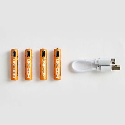 AAA USB Rechargeable Batteries Pack of 4