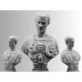Büste Julius Caesar Kaiser Statue Wohndeko Antike Rom 3d Druck Resin Kunst Handarbeit