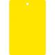 Kollianhänger, zum Selbstbeschriften, gelb, Kunststoff, 1 Stanzloch, 64x120mm, 500/VE