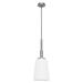 Hunter Fan Nolita 1 - Light Shaded Bell Pendant Glass in Gray | 12.25 H x 5 W x 5 D in | Wayfair 19887