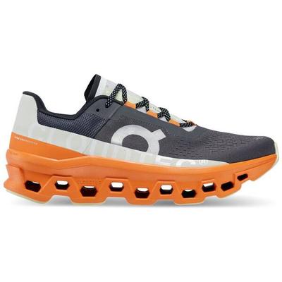 ON Herren Laufschuhe Cloudmonster, Größe 44 ½ in Grau