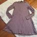 American Eagle Outfitters Dresses | Aeo Mauve Pink Dress With Cross Cross In Back | Color: Pink/Purple | Size: S