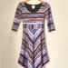 Anthropologie Dresses | Anthropologie Maeve Knee Length Casual Dress | Color: Blue/Pink | Size: Xs