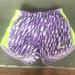 Nike Bottoms | Girls Nike Shorts With Liner. Size 6x | Color: Purple/White | Size: 6xg