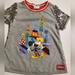 Disney Shirts & Tops | Disney Parks Celebrate Mickey Sequins Back Shirt Xs | Color: Gray/Red | Size: Xsg