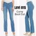 Levi's Jeans | Levis Women's 815 Curvy Boot Cut Med Wash Mid-Rise Jeans Sz 26x32 Inkwell Light | Color: Blue | Size: Size 2632