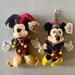 Disney Other | Collectible Mickey Minnie Jester Set Tokyo Disneyland 15 Yr Anniversary 1998 | Color: Blue/Red | Size: Os