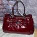 Coach Bags | Coach Chelsea Jayden Burgundy/Wine Patent Leather Handbag Satchel Tote 17855 | Color: Red | Size: Os