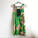 Anthropologie Dresses | Anthropologie Dress Moulinette Soeurs Panoply Horse Carousel Green Silk Sz 8 Euc | Color: Green/Pink | Size: 8