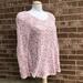 Free People Sweaters | Free People Sweater Size Small | Color: Blue/Cream/Pink/White | Size: S