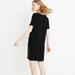 Madewell Dresses | Madewell Side-Button Easy Dress Women's Size Xs | Color: Black | Size: Xs