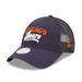 Women's New Era Navy Chicago Bears Team Trucker 9FORTY Snapback Hat