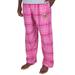 Men's Concepts Sport Pink Minnesota Vikings Ultimate Plaid Flannel Pajama Pants