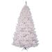 Vickerman 18410 - 3.5' x 26" Crystal White Spruce 100 Italian LED Pure White Lights Christmas Tree (A104136LED)