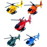 6 Pieces Pull Back Helicopters Toys Pull Back Airplane Toys for Kids Children (Random Color)