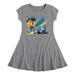 Paw Patrol - Brave Pup - Toddler And Youth Girls Fit And Flare Dress