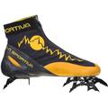 La Sportiva Mega Ice Evo Climbing Shoes - Men's Black/Yellow 40.5 40B-999100-40.5