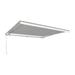 Awntech DM12-US-W 12 ft. Destin with Hood Manual Retractable Awning Off White - 120 in.