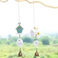 Yesbay Wind Chimes Attractive Pleasant Voice Decorative Bird House Cage Wind-bell Home Pendant Ornament for Balcony