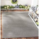 SAFAVIEH Indoor Outdoor BMU802F Bermuda Collection Grey Rug