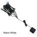 Patio Umbrella Light String Lights 72 LED 800MAh Rechargeable Battery Operated Waterproof Outdoor Umbrella Pole Light New