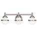 3 Light Bathroom Light in Modern Style 24 inches Wide By 8.25 inches High-Brushed Nickel Finish Bailey Street Home 218-Bel-1261013