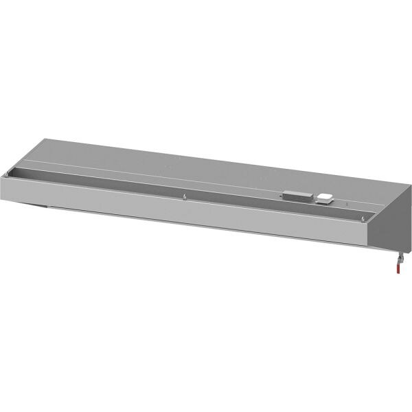 Stalgast Wandhaube "Basic Line", Schrägform 2600 mm x 800 mm mit Flammschutzfilter Typ B Image