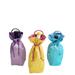 AdonisUSA Silk Wine Bags w/ Drawstrings & Handle For Gift Giving Or Personal Storage 3 Pc. Pack Of Assorted Colors. in Blue/Indigo/Pink | Wayfair