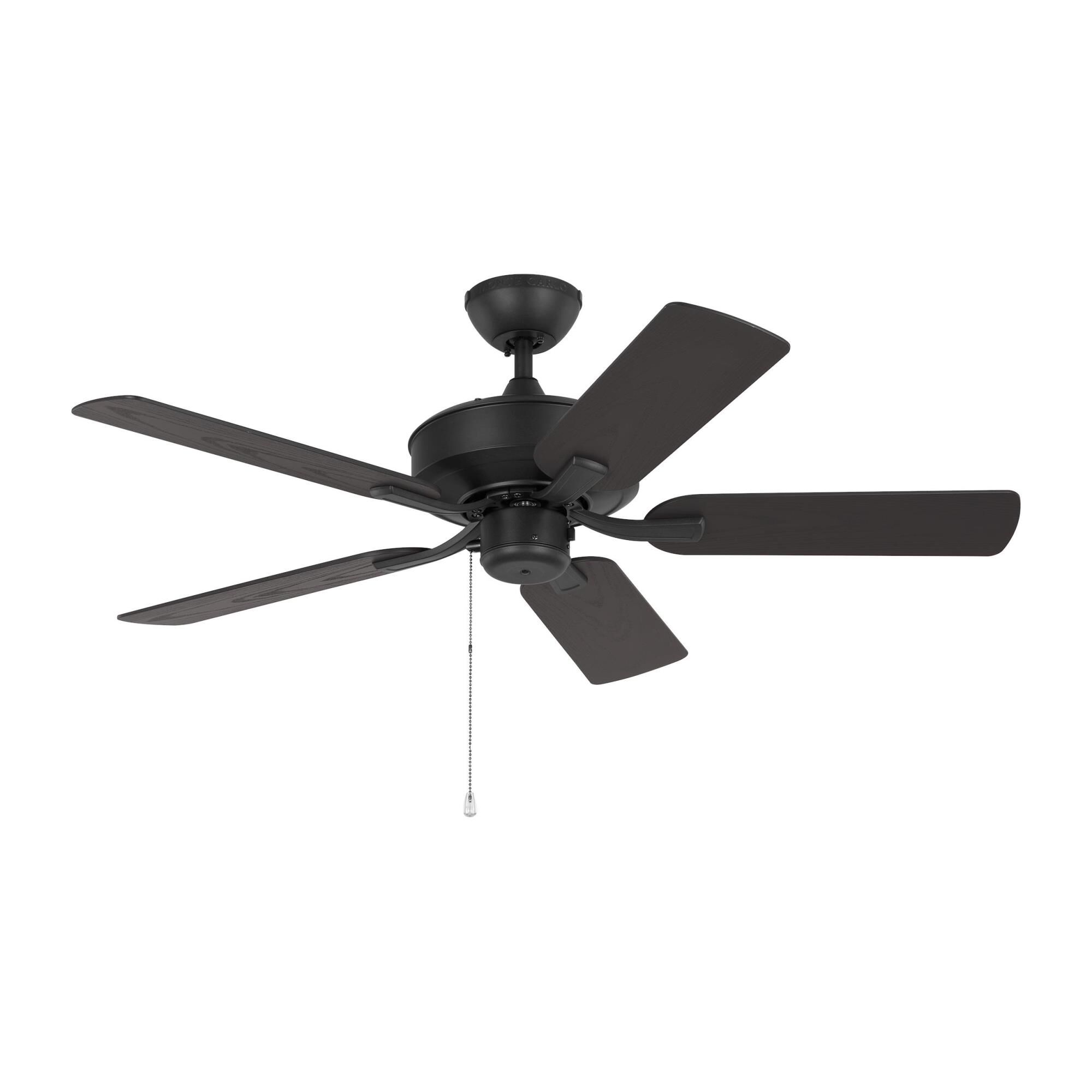 Generation Lighting Linden Outdoor Outdoor Rated 44 Inch Ceiling Fan - 5LDO44MBK
