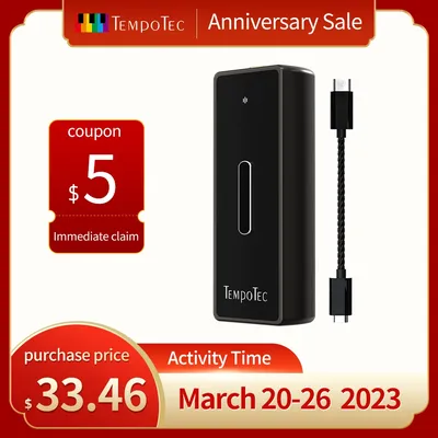 TempoTec-Amplificateur de téléphone de sauna radiateur HiFi USB Type C vers 3.5mm MacMiHD III