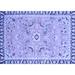 Blue/Indigo 108 x 72 x 0.35 in Area Rug - Alcott Hill® Fiskdale Oriental Machine Made Power Loom Area Rug in Blue/Light Violet /Wool | Wayfair