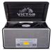 Victor Monument 8-in-1 Wood Music Center with 3-Speed Turntable & Dual Bluetooth