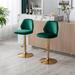 Swivel Bar Stools Chair Set of 2 Modern Adjustable Counter Height Bar Stools
