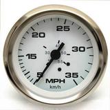 Teleflex Boat Speedometer gauge 66863F | Lido Series 3 1/4 Inch