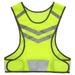 Suzicca Outdoor Sports Running Reflective Vest Adjustable Lightweight Mesh Safety Gear for Women Men Jogging Cycling Walking