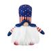 Decoration Independence Living Plush Patriotic Day Desktop Decoration Glow Election Room Desktop Ornament Snowflake Ornament Glass Ornament Balls Glass Christmas Decorations Snowflake