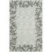 SAFAVIEH Soho Leah Floral Wool Area Rug Silver/Grey 3 6 x 5 6