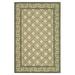 Area Rug in Taupe and Green (8 ft. 6 in. L x 5 ft. 6 in. W)