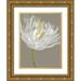 Austin Vanessa 19x24 Gold Ornate Wood Framed with Double Matting Museum Art Print Titled - White Tulips I
