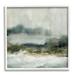 Stupell Industries Mysterious Abstract Nature Murky Fog Watercolor Scene Painting White Framed Art Print Wall Art Design by Carol Robinson