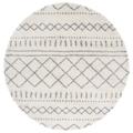 SAFAVIEH Arizona Shag Collection ASG741F Ivory / Grey Rug